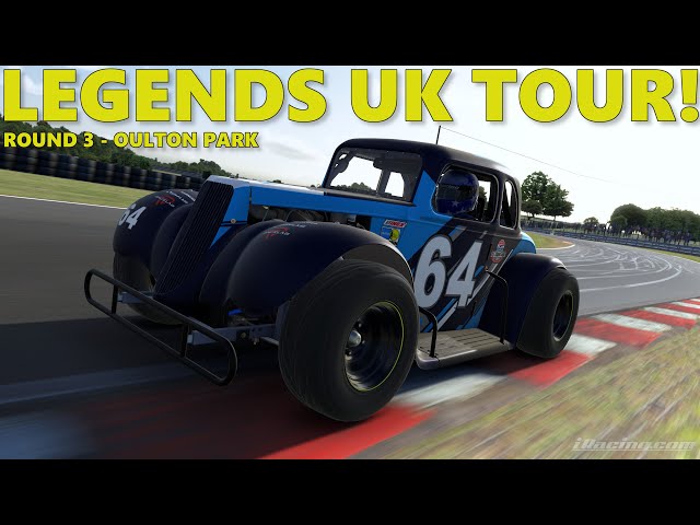 The Mini Nordschleife! | iRacing Legends League UK Tour - LIVE | Round 3 Oulton Park