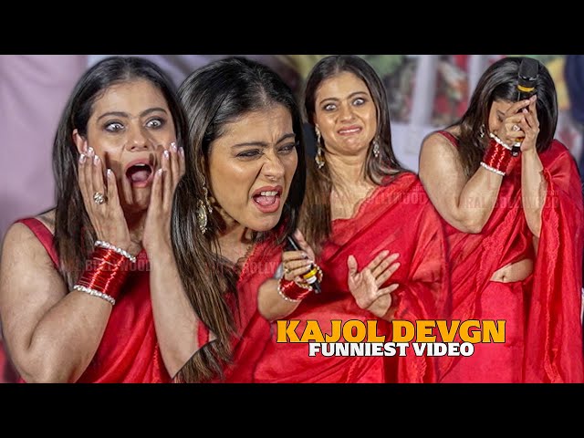 Kajol Devgn WEIRD Expression and FUNNIEST Moment at Salaam Venky Trailer Launch