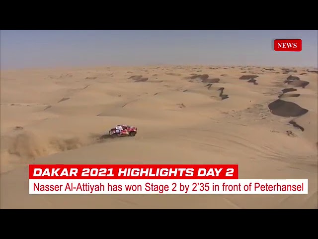 #Dakar2021 Day 2 NEWS Toyota Gazoo Racing | Stage 2 Bisha-Wadi AdDawasir