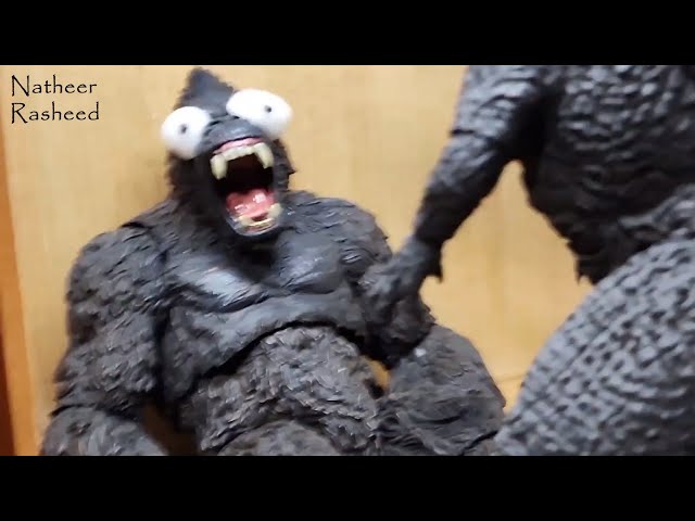 Godzilla X Kong Vs Shin Godzllia! Stop Motion Animation!