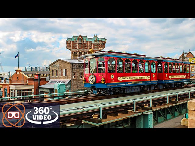 [360] Tokyo DisneySea Electric Railway Transit to American Waterfront