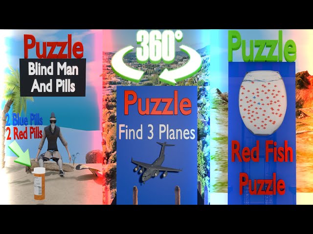 5 Smart Puzzles 360 VR 🧩