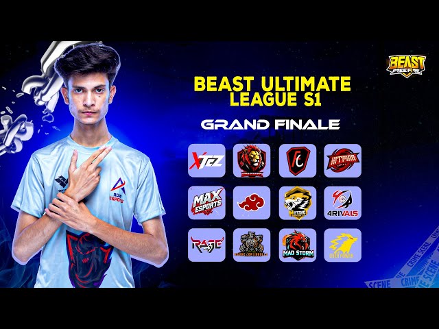 🔴LIVE NOW || GRANDFINALE -7PM || DOWDY BHAI || BEAST ULTIMATE LEAGUE || FREE FIRE PAKISTAN🔥🏆