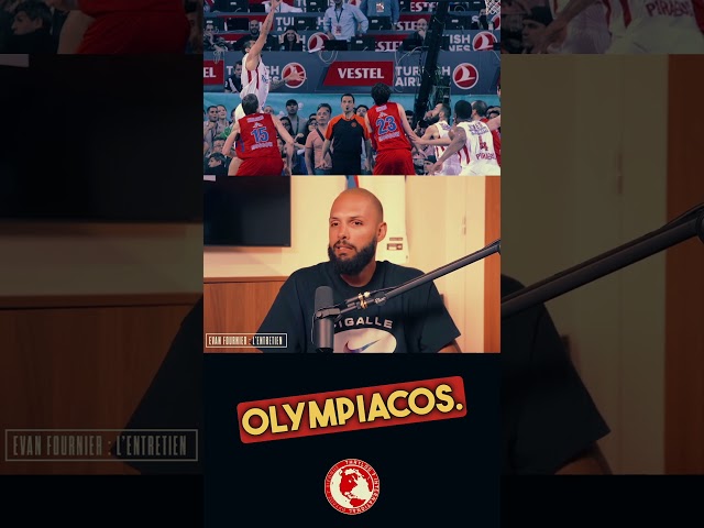 EVAN FOURNIER 🇫🇷 ON HIS CONNECTION WITH OLYMPIACOS & BANTER WITH MATHIAS LESSORT 🔥 #olympiacosbc