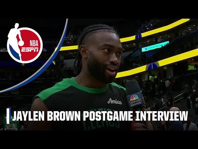 Jaylen Brown reflects on winning on his 28th birthday | NBA on ESPN