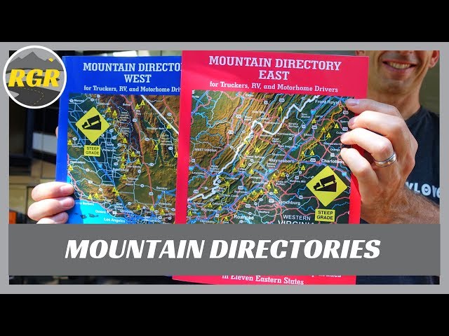 Mountain Directories (East and West) | Product Review | For RVs, Motorhome Drivers and Truckers