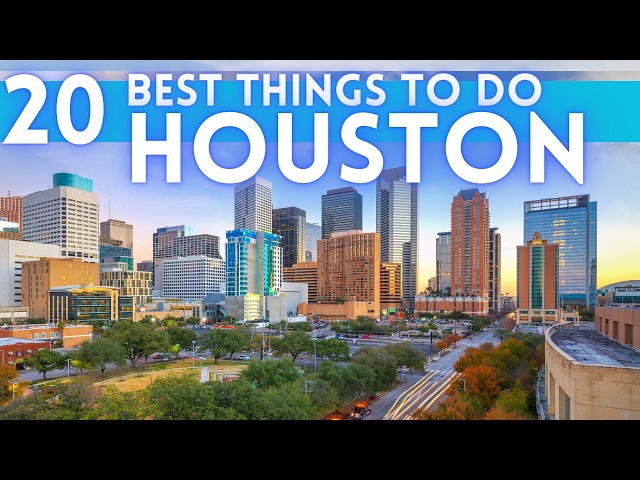 Best Things To Do in Houston Texas 2024 4K