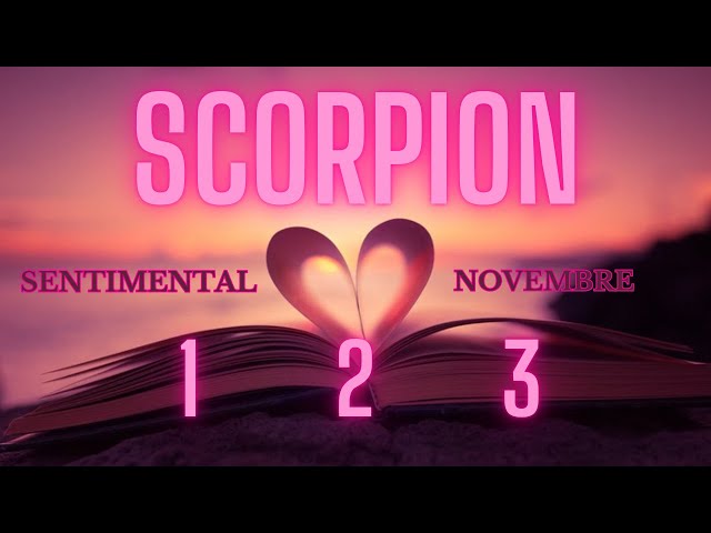 SCORPION ♏️ - Sentimental - Couple & Célibataire - Intemporel