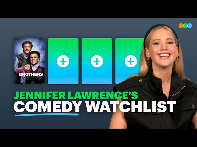 Jennifer Lawrence’s Favorite Raunchy Comedies