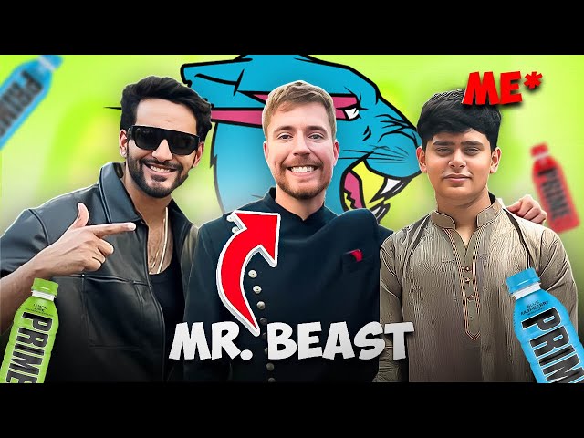 I Met MR BEAST in INDIA 🇮🇳