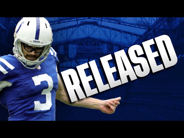 Indianapolis Colts RELEASE Kicker Rodrigo Blankenship