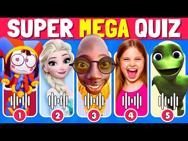 🎵🔥Who Is DANCING & Who is SINGING? | Wednesday, King Ferran, Salish Matter, Diana, | Super Mega Quiz