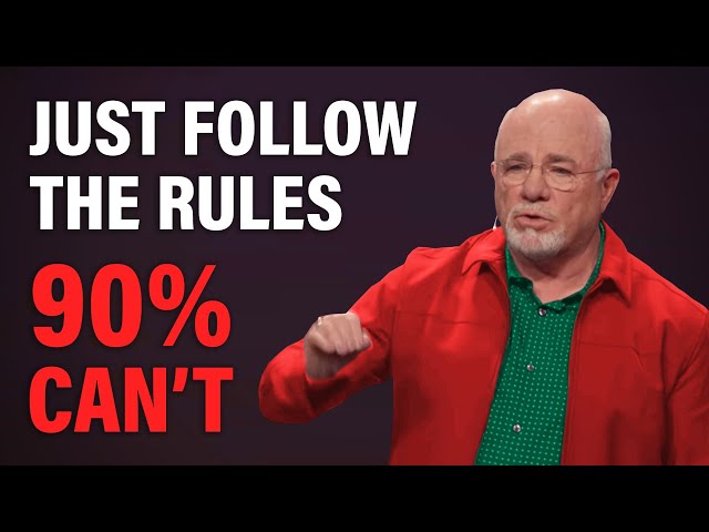 Dave Ramsey: You Only Need To Know These 5 Rules