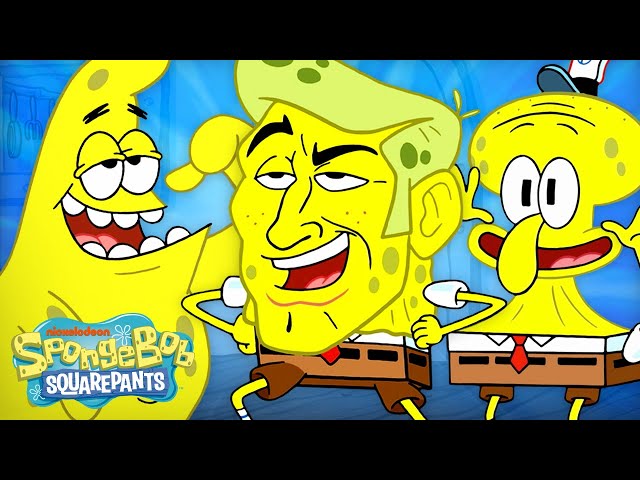 SpongeBob's EVEN CRAZIER Transformations! 🤪 | 30 Minute Compilation | @SpongeBobOfficial