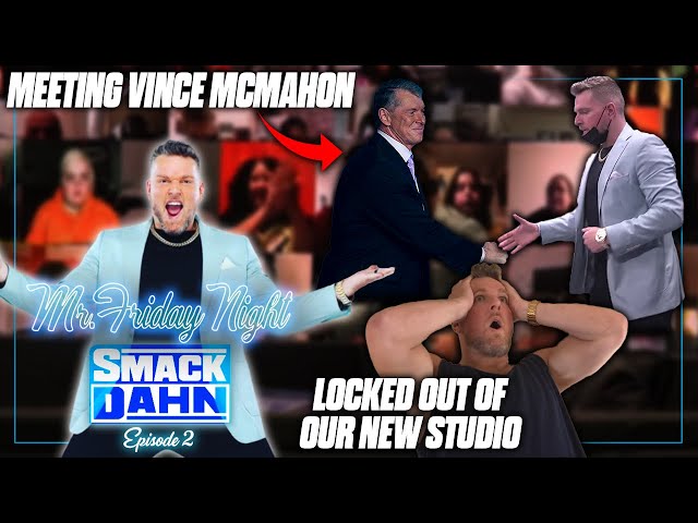 Pat McAfee Meets Vince McMahon, Gets Locked Out Of New Studio! | Mr. Friday Night Vlog #2