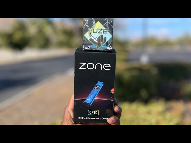 ZONE OPTÓ / VUZE (GMO) strain the most geeked battery on the market and EXPENSIVE TO 😳