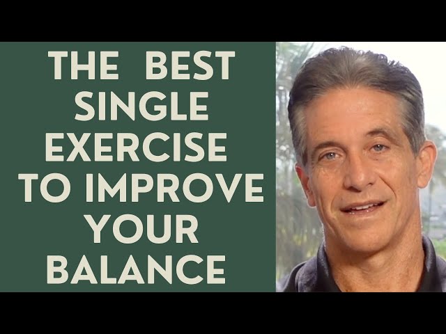 Seniors: The Best Single Exercise to Improve Your Balance!