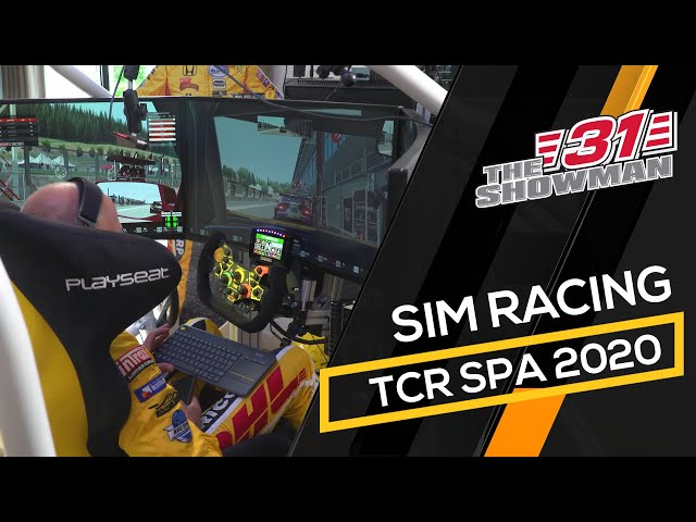 My first sim race in the Honda Civic Typer R TCR! Spa Francorchamps - TCR Europe