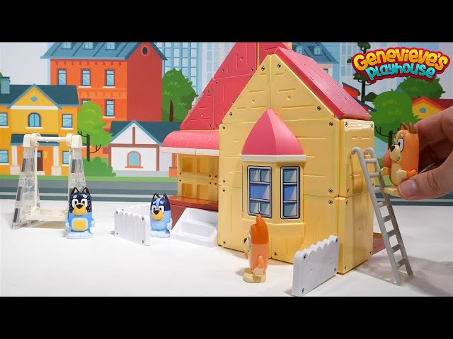 New Bluey Tile Town Magnetic Playset - Fun & Playful Video for Kids