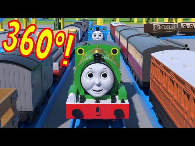 360º TOMICA Thomas and Friends: Percy's Vicarstown Special (A 360º Video with a Story!)