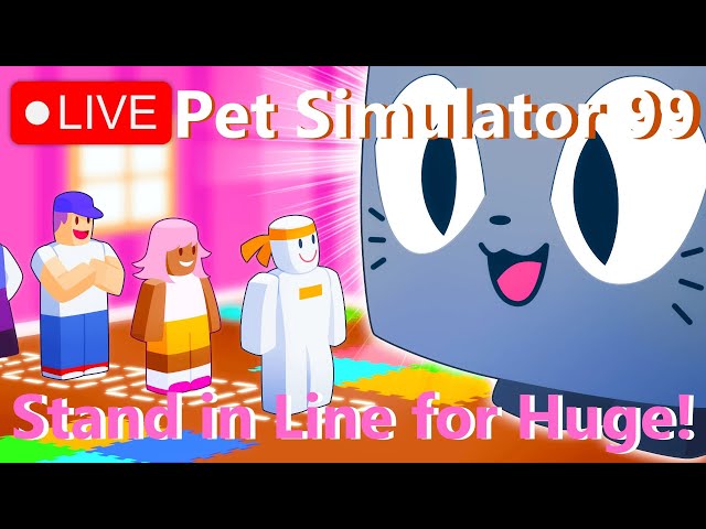 🔴CZ/SK Pets go a Pet simulator99  HYPE 18 000 Subs🔴