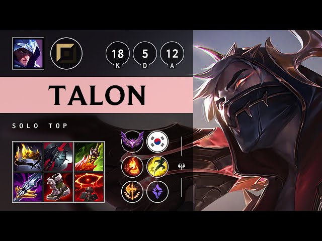 Talon Top vs Kai'Sa: Legendary - KR Master Patch 14.22