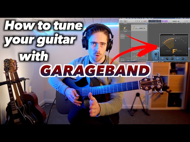 How to tune your guitar with Garageband