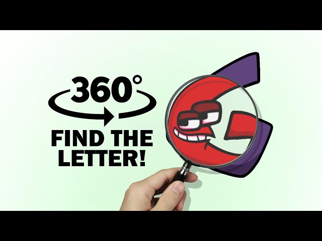 Alphabet Lore G - FINDING CHALLENGE #10 | 360 Degree Video