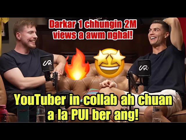 Cristiano Ronaldo & Mr. Beast collab chu a va BON rem rem ve🔥🔥🔥🤩(Reaction)