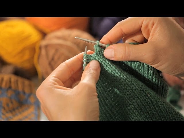 How to Bind Off in the Round | Circular Knitting