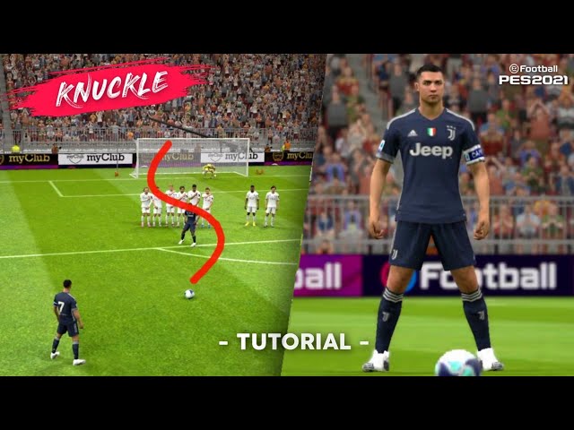 How to Perform Knuckle Free Kick in eFootball PES 2023 Mobile (Tutorial) ||