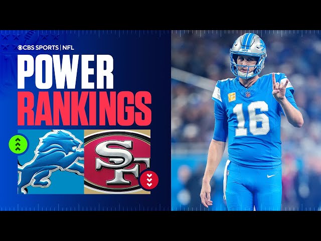 NFL Power Rankings Week 11: Lions the new No. 1, Bills overtake Chiefs for top AFC spot, Niners fall