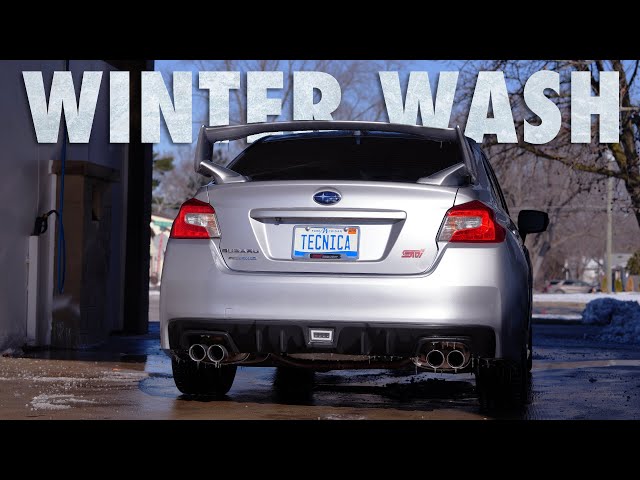 How I Clean My Car in Winter