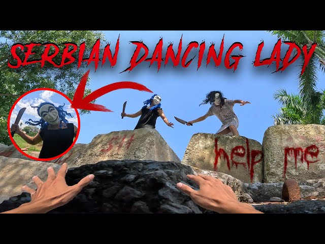 SERBIAN DANCING LADY REAL LIFE ESCAPE 21.0 | Horror Parkour Pov Short | Bubbles 3Run