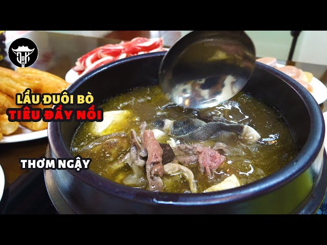 Hanoi food | LẨU ĐUÔI BÒ ĐẶC TIÊU | Kiều nữ tài năng 9 năm 1 mình mở rộng 5 cơ sở