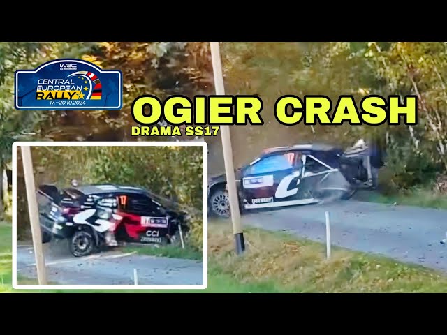 OGIER OUT | SUNDAY HIGHLIGHTS | WRC CENTRAL EUROPEAN RALLY 2024