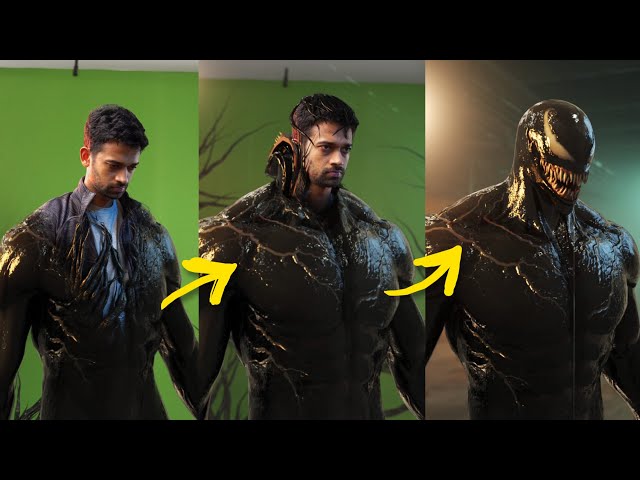 How I Transformed into VENOM using VFX