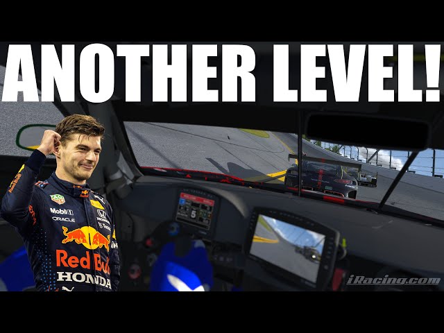 Max Verstappen's final stint in the iRacing Daytona 24