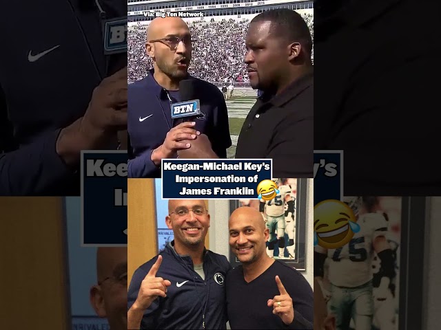 Keegan-Michael Key's Impersonation of James Franklin 🤣