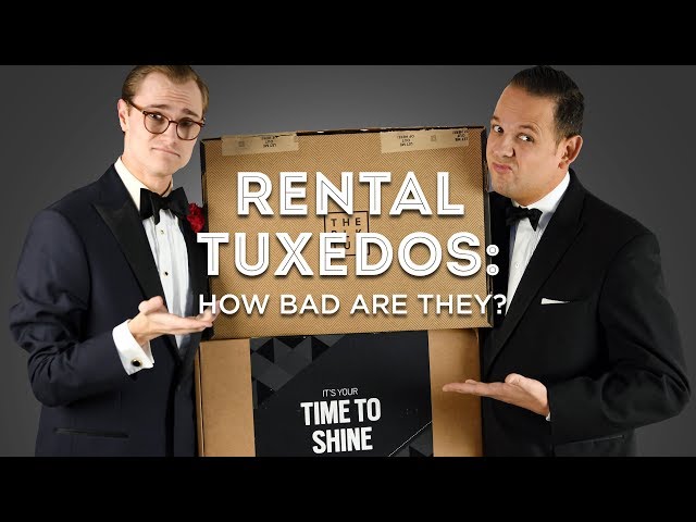 Rental Tuxedos: How Bad Are They? - Honest Reviews of Men's Wearhouse, The Black Tux BLK, Menguin