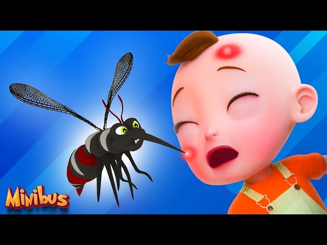 Mosquito VS Baby Song + More Nursery Rhymes & Kids Songs | Minibus