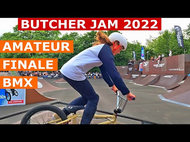 Butcher Jam Flensburg 2022 | BMX Amateurs Finals | Stunts, tricks, falls