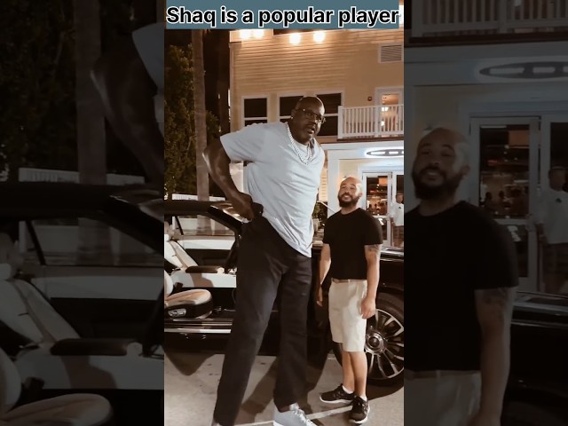 Shaq is very tall #shorts #viral #short