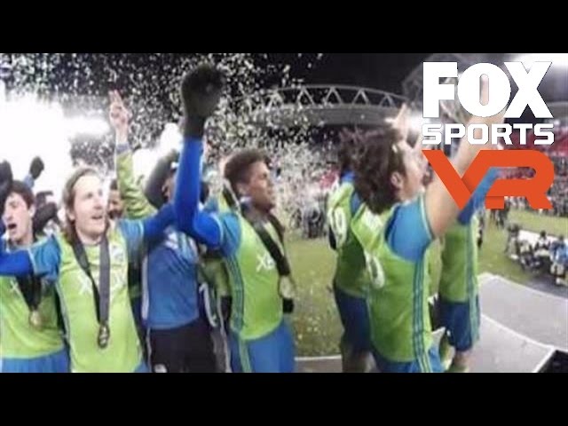 Seattle Sounders lift the trophy | 360 VIDEO | MLS CUP