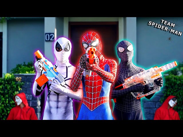 TEAM SPIDER-MAN NERF WAR IN REAL LIFE | Where Is SPIDER-GIRL ?? ( Awesome Live Action )