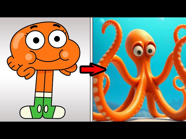 GUMBALL FAVORİTE OCTOPUS AND OTHER FAVORİTE