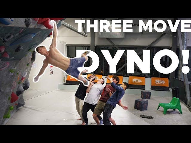 THREE MOVE DYNO! || SCHOOLED BY MAGNUS MIDTBØ