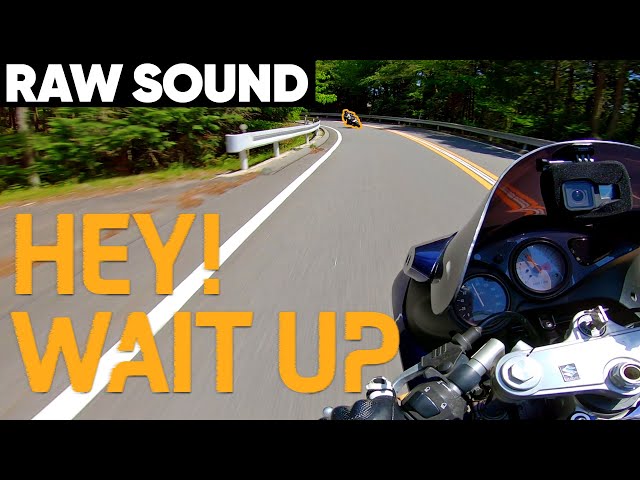 Suzuki SV650 vs. Yamaha R1 | GoPro Raw Sound POV | Canyon Run Japan