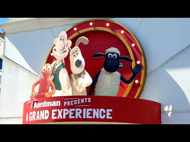 Aardman A Grand Experience Lands End 2020 Wallace & Gromit, Shaun the sheep, Morph, Chicken Run