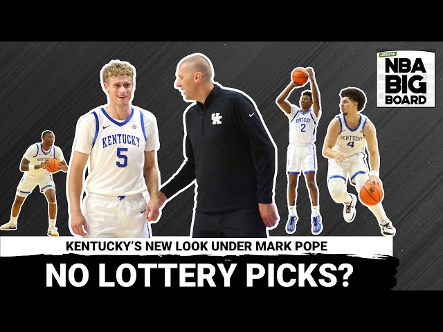 End of Kentucky’s One-and-Done Era? Does Mark Pope’s Squad Have Any First-Round NBA Talent?